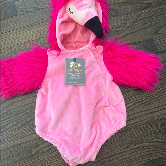 Pottery Barn Kids Pink Flamingo Kids Costume - Picture 4 of 6